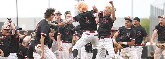 DRHS Baseball celebration