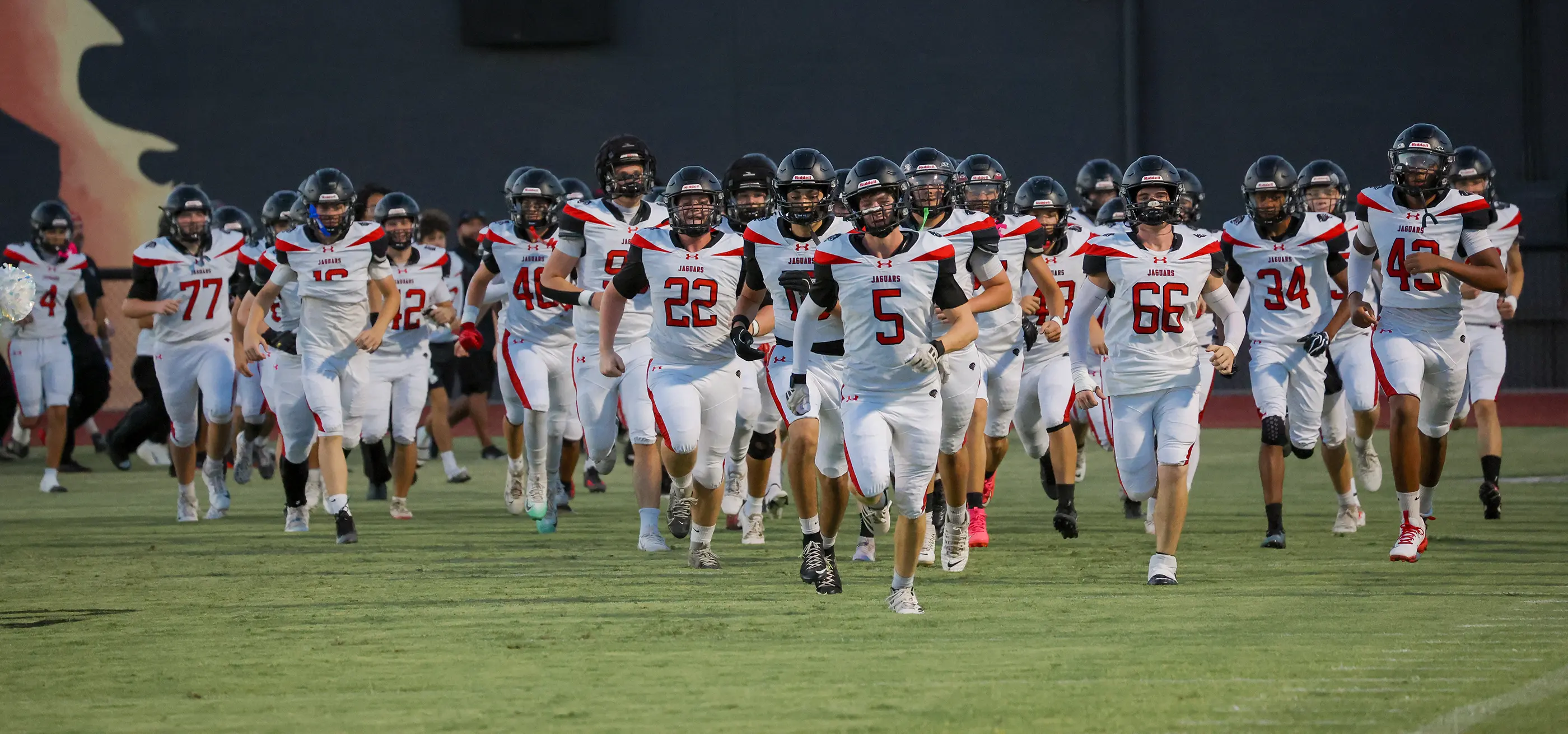 Desert Ridge Football Team Hitting the Field
