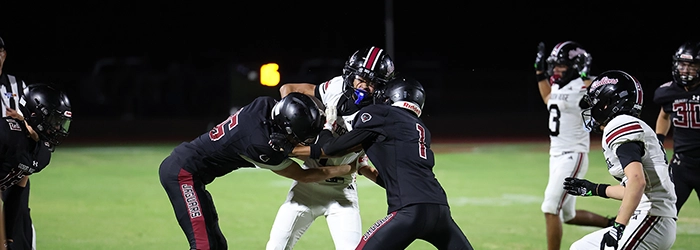 DRHS defense making the stop